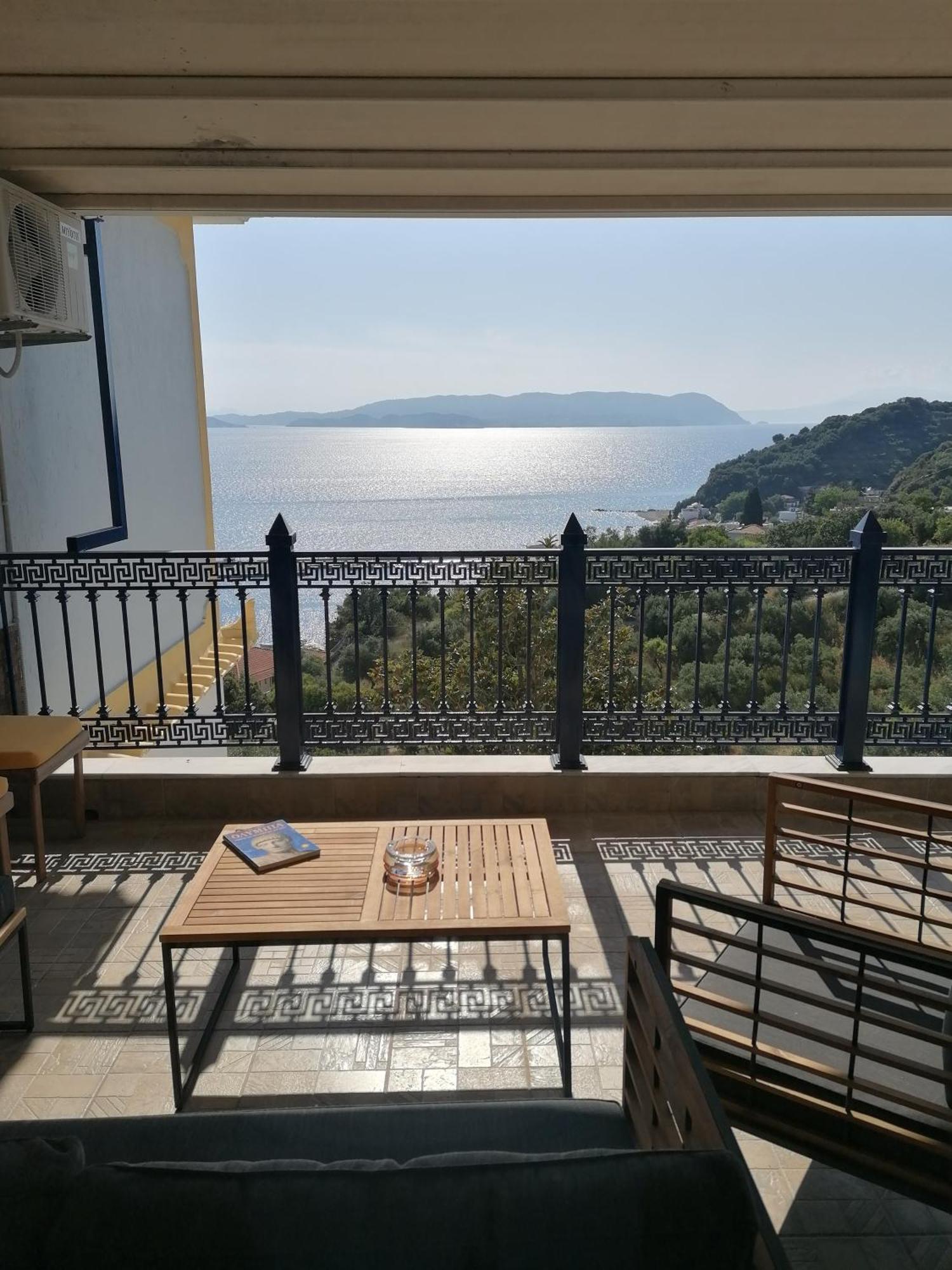 Villa Evmenia Panoramic View & Sea Front Apartments Skopelos Exterior foto